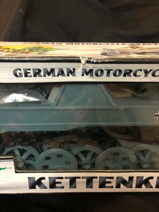 Ultimate Soldier Kettenkrad German Motorcycle Trailer Brand 1:6 2