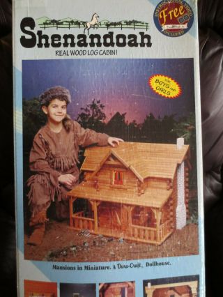 Dura - Craft Shenandoah Log Cabin Sd - 185 With Video Box Never Opened