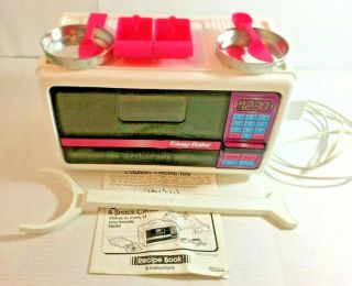 Vintage Easy Bake Oven and Snack Center Kenner 1992 With Pans Utensils 2