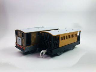 Toby & Henrietta Thomas & Friends Trackmaster Train Motorized Railway 3