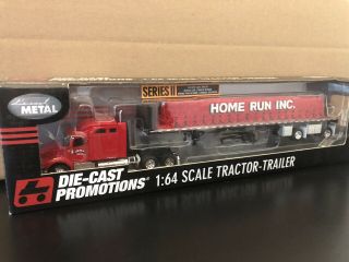 1/64 Dcp By First Gear Home Run International 9400 With Flatbed