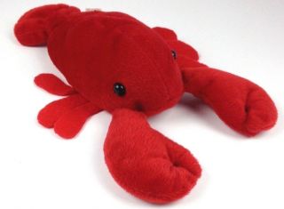 King Plush Red Lobster Sea Creature Stuffed Animal 10 "