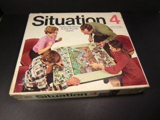 Situation 4 - Complete - Parker Brothers - Action Puzzle Game