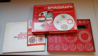 Vintage Kenner Spirograph Game Toy - Complete