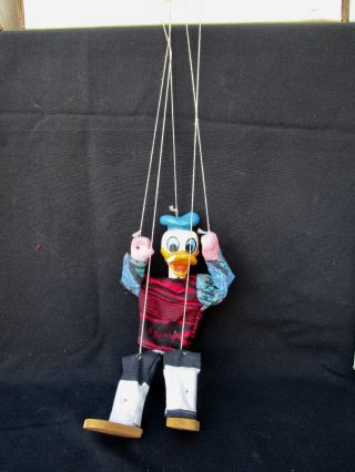 Vintage Disney Donald Duck Marionette Puppet 3