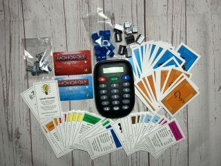 Monopoly Electronic Banking 2011 Replacement Parts Cards Atm Unit Houses Hotel