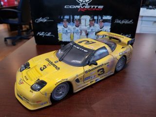 2001 Dale Earnhardt Sr Jr Pilgrim Collins 3 C5r Corvette 1:18 Raced Ver.