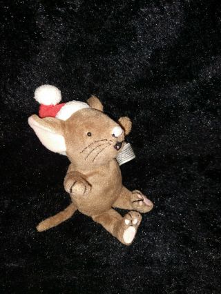 If You Give A Mouse A Christmas Cookie Plush Bean Bag Stuffed Beanie Toy