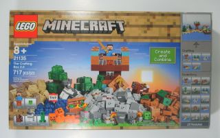 Lego Minecraft 21135 The Crafting Box 2.  0 Complete