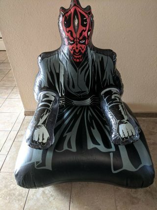 1999 Star Wars The Phantom Menace Episode I Darth Maul Inflatable Chair