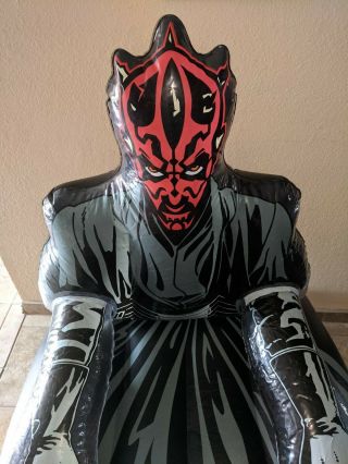 1999 Star Wars The Phantom Menace Episode I Darth Maul Inflatable Chair 2