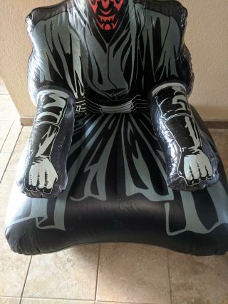 1999 Star Wars The Phantom Menace Episode I Darth Maul Inflatable Chair 3