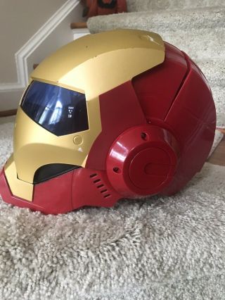 Marvel IRON MAN DELUXE HELMET Costume Ironman Mask Sounds & Lights 2