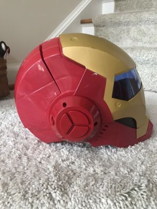 Marvel IRON MAN DELUXE HELMET Costume Ironman Mask Sounds & Lights 3