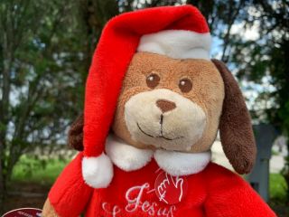 Dan Dee Jesus Loves Me Song Puppy Dog W/sound Plush Stuffed Animal Toy See Video