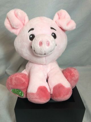 Mattel Fisher Price 6 " Little People Stuffed Plush Animal Toy Pink Pig Htf Oinks