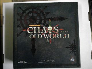 Chaos In The Old World And The Horned Rat Expansion Board Game Warhammer Ffg