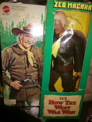 Vintage 1978 Mattel How The West Was Won Zeb Macahan Pre Owned