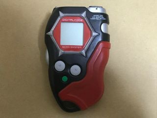 Not Digimon D - Scanner/d - Tector Digivice Ver 1.  0 Black & Red Bandai F/s