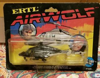 Ertl Airwolf 1:64 Diecast In Package