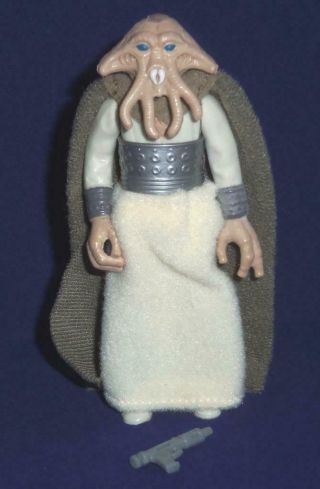 1983 Kenner Vintage Star Wars Rotj Squidhead Complete Figure H.  K.