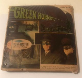 Vintage 1966 Green Hornet Viewmaster Reel Set Complete