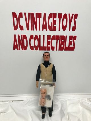 Vintage Ideal /gilbert James Bond 007 Sean Connery 12 " Action Figure Doll 1960