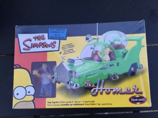Simpsons The Homer Model Car Kit Polar Lights Kit Shrinkwrapped Box