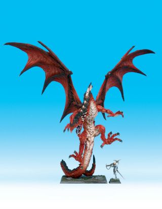 Titan Dragon,  Aarklash From Rackham Miniatures Cmon Coolmini Resin Nib