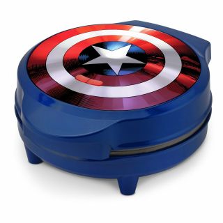 Captain America Waffle Maker Shield Marvel MVA - 278 Nonstick Disney 2