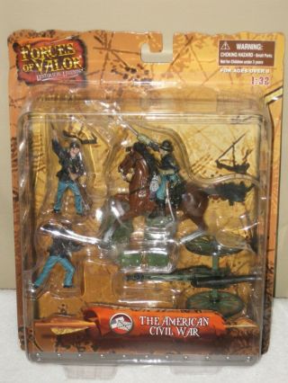 The American Civil War Forces Of Valor Historical Legends 1:32 Unimax 23206 2006