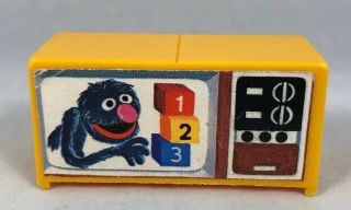 Tv Television Play Family Sesame Street Fisher Price Little People 938 Vintage