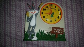 Bugs Bunny Talking Alarm Clock 1974