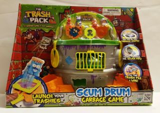 The Trash Pack Scum Drum Garbage Game Moose Toys 2011