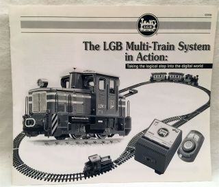 G - Scale Train Garden Railway: Lgb 00686 Multi - Train System In Action © 2000