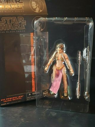 05 Princess Leia (slave Outfit) Star Wars The Black Series 6” (opened)