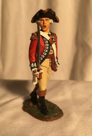 American Revolutionary War British Officer With Sword - King And Country