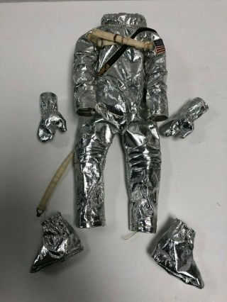 Vintage 1960s Hasbro Gi Joe Astronaut Space Suit With Boots And Gloves