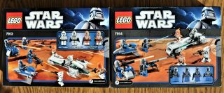 2 - LEGO Star Wars 7913 & 7914 - Clone Trooper and Mandalorian Battle Packs - NISB 2