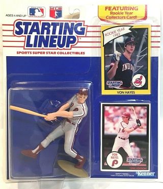 ⚾️ 1990 Starting Lineup - Slu - Mlb - Von Hayes - Philadelphia Phillies
