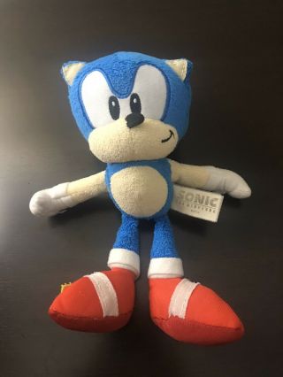Sonic The Hedgehog 20th Anniversary Classic Plush Toy Stuffed Sega Jazwares 2011
