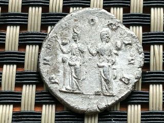 Silver Coin Of Trajan Decius 249 - 251 Ad Ar Antoninianus Ancient Roman Coin