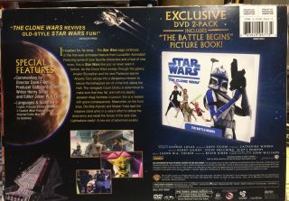 Star Wars - The Clone Wars - Walmart Exclusive DVD 2 - Pack 2