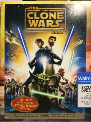 Star Wars - The Clone Wars - Walmart Exclusive DVD 2 - Pack 3