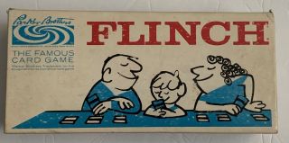 Vintage 1963 Flinch Card Game By Parker Brothers - Complete