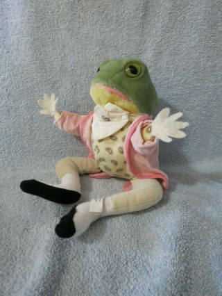 Eden Toys - Beatrix Potter Peter Rabbit Story - MR.  JEREMY FISHER Plush Frog 12 
