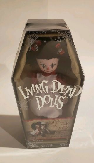 2012 Mezco Living Dead Dolls Rotten Sandy Gothic Toy Doll Misb Factory