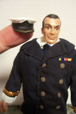 7 " Sean Connery As Cmdr.  James Bond 007 Exclusive Toy Products Kit Bash Yolt Nm