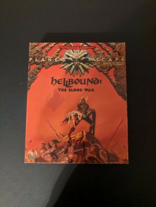 Hellbound: The Blood War (ad&d,  Planescape Box Set,  Tsr 2621)