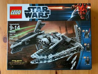 Lego 9500 Star Wars The Old Republic Sith Fury - Class Interceptor Nisb